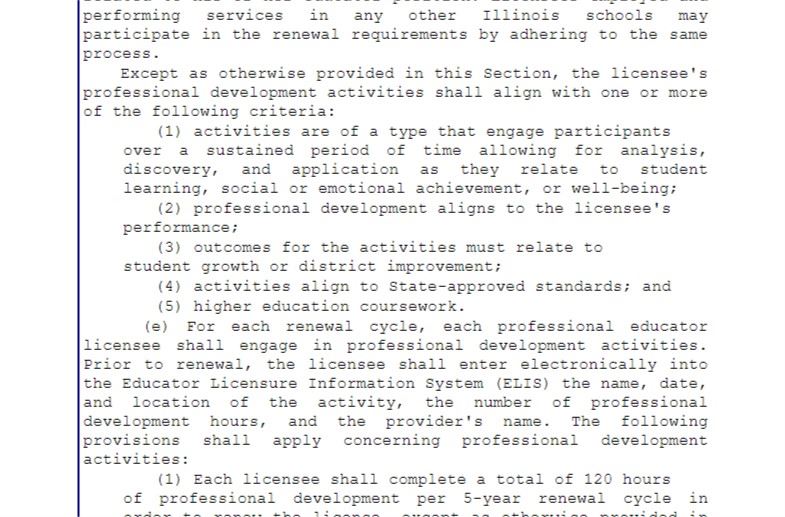 Illinois General Statutes Applicable Text Illinois General Statutes Applicable Text
